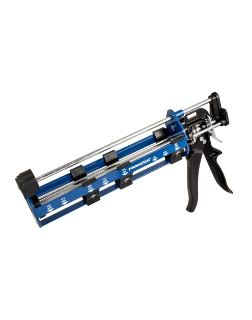 Zdjęcie: Wyciskacz manualny do kartuszy: 385/600 ml(3:1), 280/300/310 ml, 380-410 ml (10:1), 4,5 kN RAWLPLUG