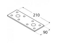 Zdjęcie: Łacznik 21x9x2,5 cm LP6 DMX