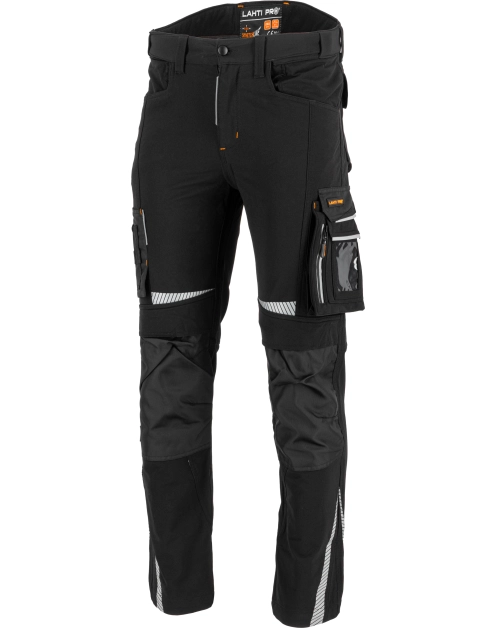 Zdjęcie: Spodnie Stretch czarne, "L", CE, LAHTI PRO