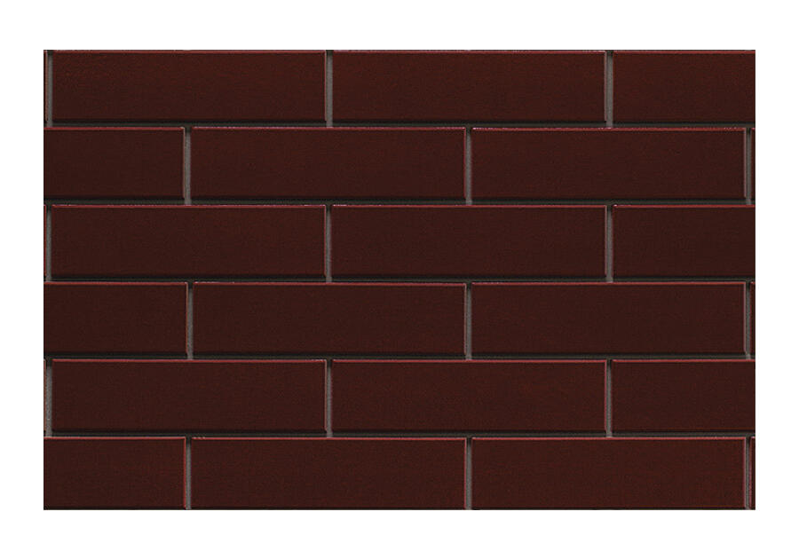 Zdjęcie: Płytka elewacyjna Wiśniowa szkliwiona 24,5x6,5 cm CERRAD