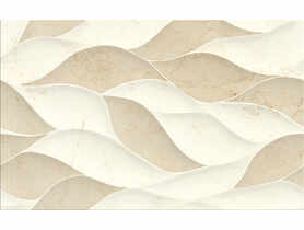 Płytka ścienna Pineville cream/beige glossy structure 25x40 cm CERSANIT
