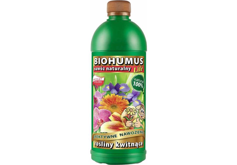 Zdjęcie: Nawóz Biohumus Life Kwiaty kwitnące 0,5 L EKODARPOL