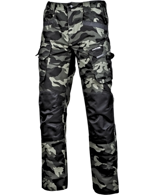 Zdjęcie: Spodnie bojówki moro zielone ze wzmocnieniami,2XL,CE,LAHTI PRO