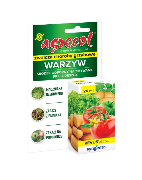 Zdjęcie: Preparat grzybobójczy warzywa Revus 250SC 0,02 L AGRECOL