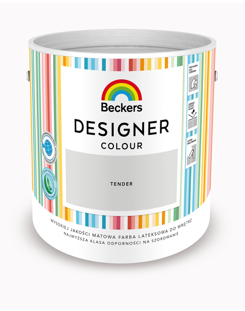 Zdjęcie: Farba lateksowa Beckers Designer Colour Tender 2,5 L BECKERS