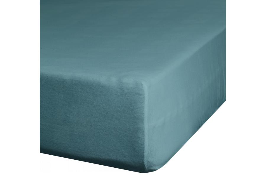 Zdjęcie: Prześcieradło z gumką Nova 3, 180x200 cm + 30 cm petrol EUROFIRANY
