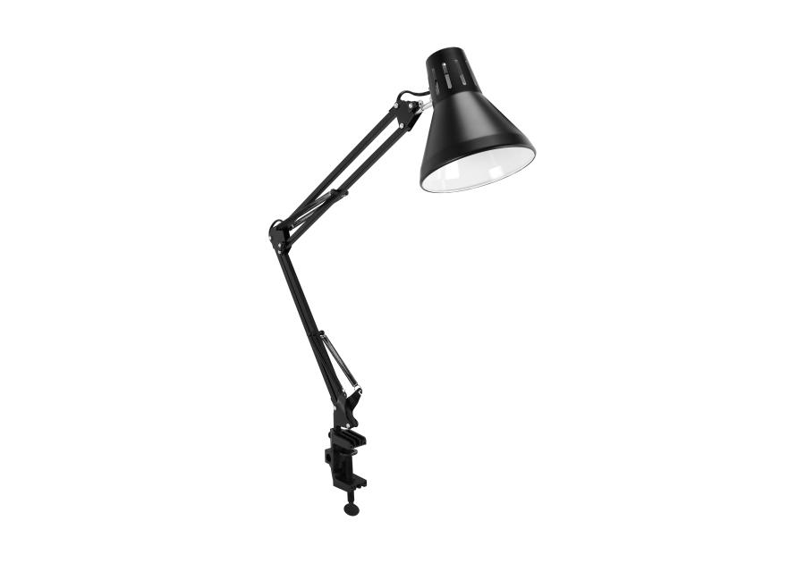 Zdjęcie: Lampka biurkowa Grafen E27 Clip kolor czarny max 40 W STRUHM