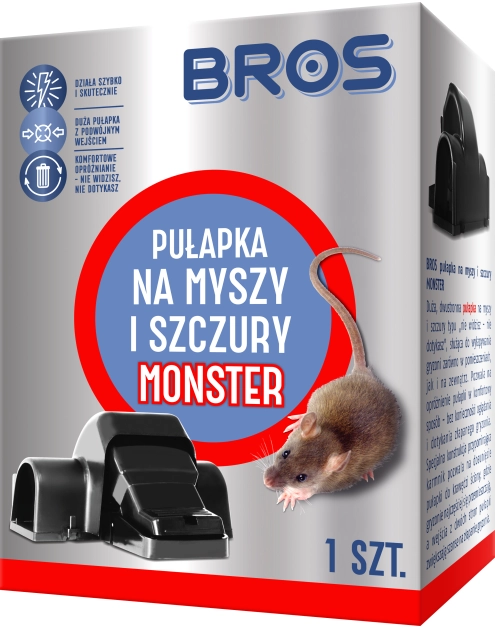Zdjęcie: Pułapka na myszy i szczury Monster BROS