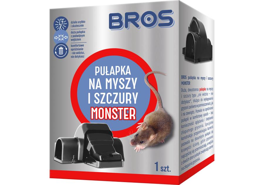 Zdjęcie: Pułapka na myszy i szczury Monster BROS