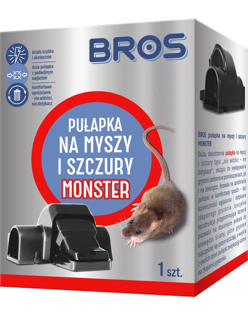 Zdjęcie: Pułapka na myszy i szczury Monster BROS