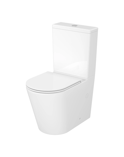 Zdjęcie: Kompakt WC 929 Bonica Pro Oval Tornado 011 z deską duroplast slim wolnopadającą CERSANIT