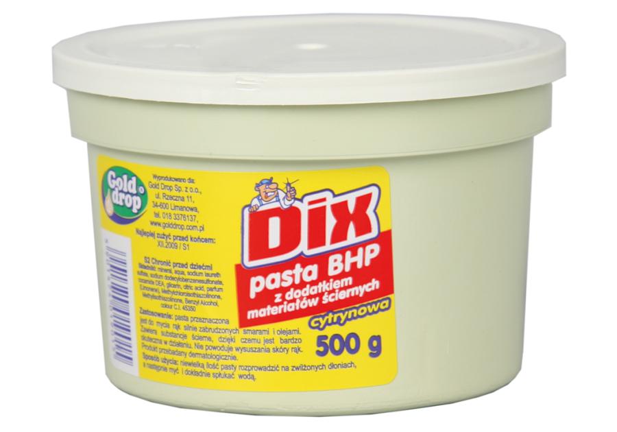 Zdjęcie: Pasta BHP do mycia rąk 500 g cytryna DIX