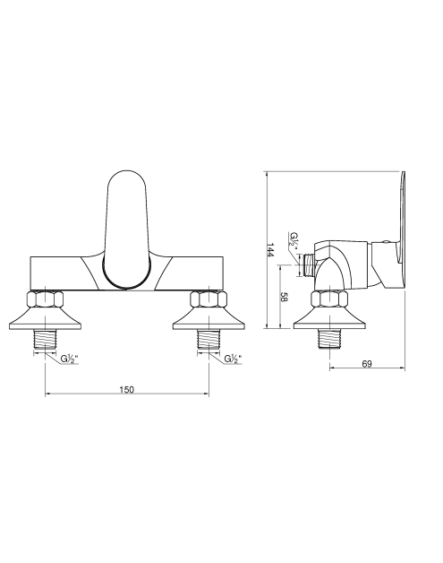 Zdjęcie: Bateria natryskowa Esla INVENA