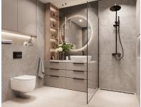 Zdjęcie: Miska WC podwieszana Korfu okrągła, z deską wolnoopadającą INVENA