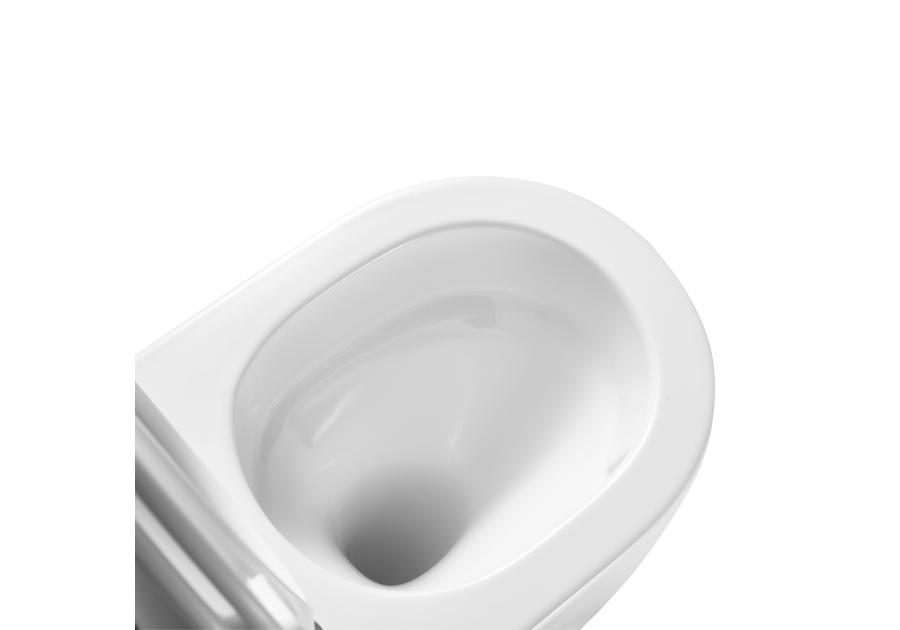 Zdjęcie: Miska WC podwieszana Korfu okrągła, z deską wolnoopadającą INVENA