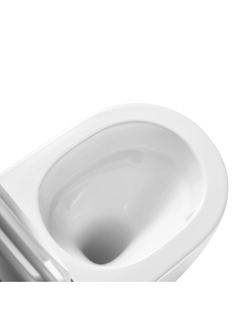 Zdjęcie: Miska WC podwieszana Korfu okrągła, z deską wolnoopadającą INVENA