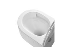 Zdjęcie: Miska WC podwieszana Korfu okrągła, z deską wolnoopadającą INVENA