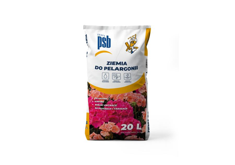 Zdjęcie: Ziemia do pelargonii 20 L PSB