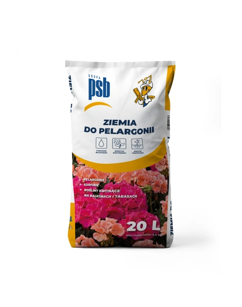 Zdjęcie: Ziemia do pelargonii 20 L PSB