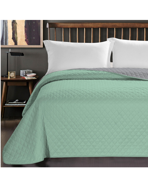 Zdjęcie: Narzuta Axel Mint+steel 240x260 cm DECOKING