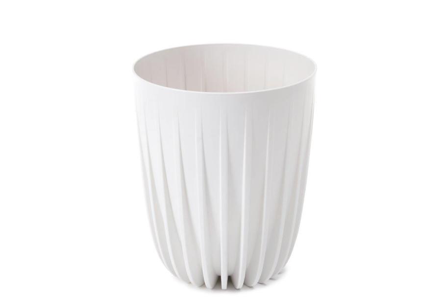 Zdjęcie: Donica Mira 19 cm biała LAMELA PLASTIC