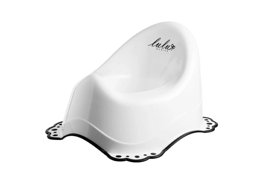 Zdjęcie: Nocnik 2K Lulu Design, biało-czarny NERGIS