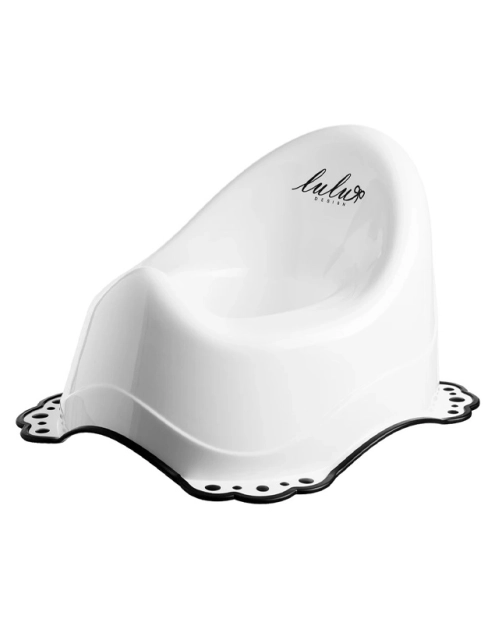 Zdjęcie: Nocnik 2K Lulu Design, biało-czarny NERGIS