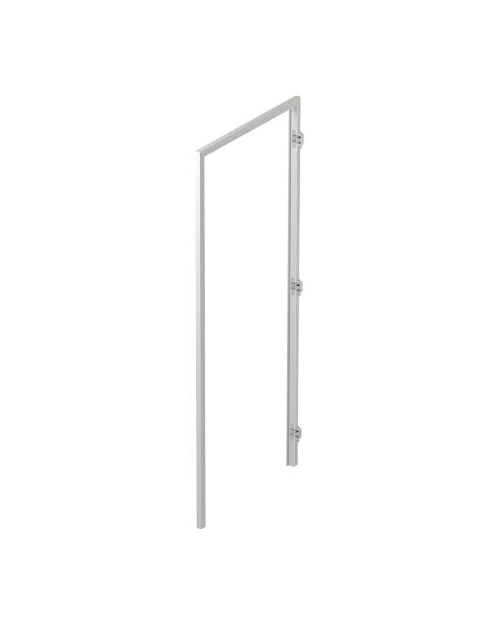 Zdjęcie: Ościeżnica aluminiowa Harmony stała 80 cm lewa 3 zawiasy otwieranie do wewnątrz POL-SKONE