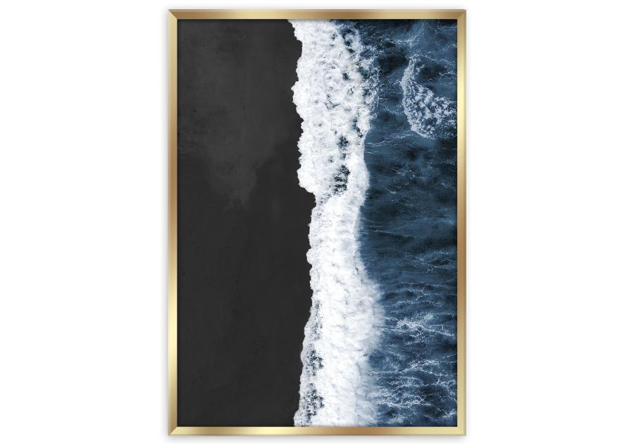 Zdjęcie: Plakat Framepic 50x70 cm Fp059 Black Beach STYLER