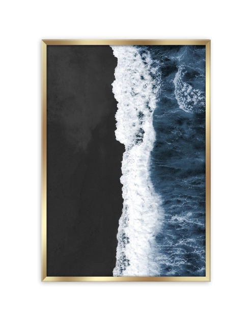 Zdjęcie: Plakat Framepic 50x70 cm Fp059 Black Beach STYLER