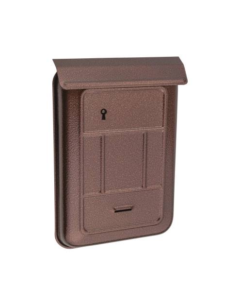 Zdjęcie: Skrzynka na listy szyld antyk miedź METRO