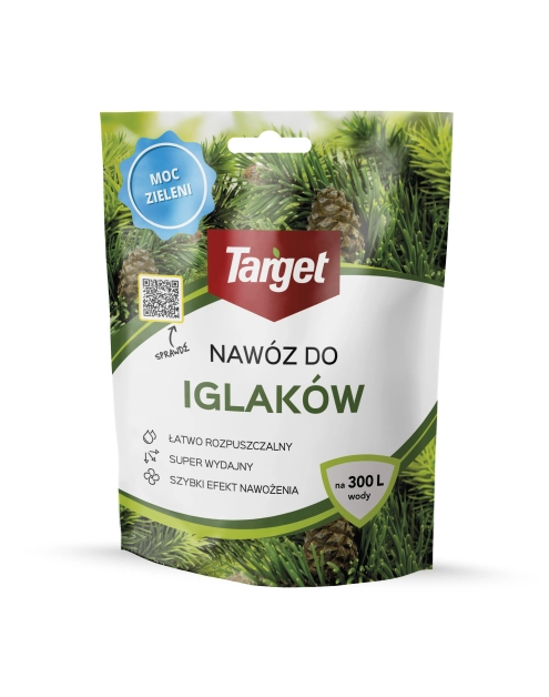 Zdjęcie: Nawóz rozpuszczalny do iglaków z mikroskładnikami Moc zieleni 0,15 kg TARGET