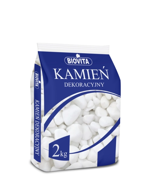 Zdjęcie: Otoczak Extra White Thassos 10-30 mm, 2 kg BIOVITA