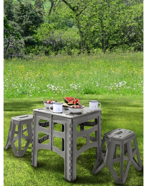 Zdjęcie: Stolik turystyczny składany M Timo szary KEEEPER