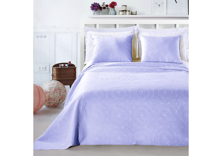 Zdjęcie: Narzuta Elodie lilaac 240x260+2x50x60 cm DECOKING