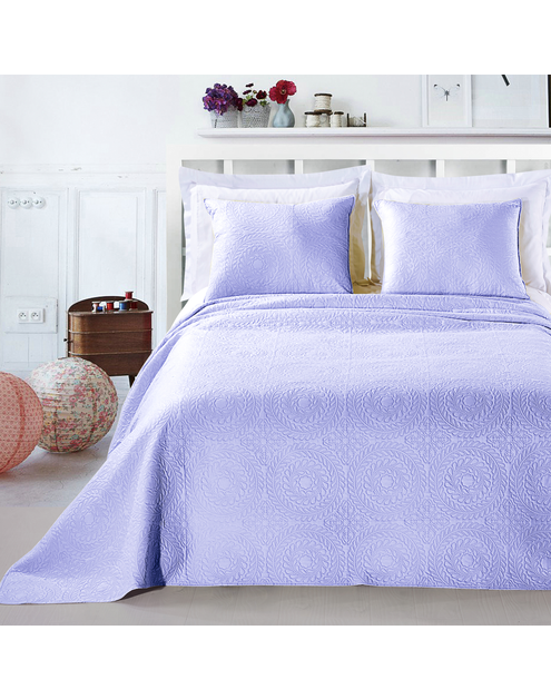 Zdjęcie: Narzuta Elodie lilaac 240x260+2x50x60 cm DECOKING