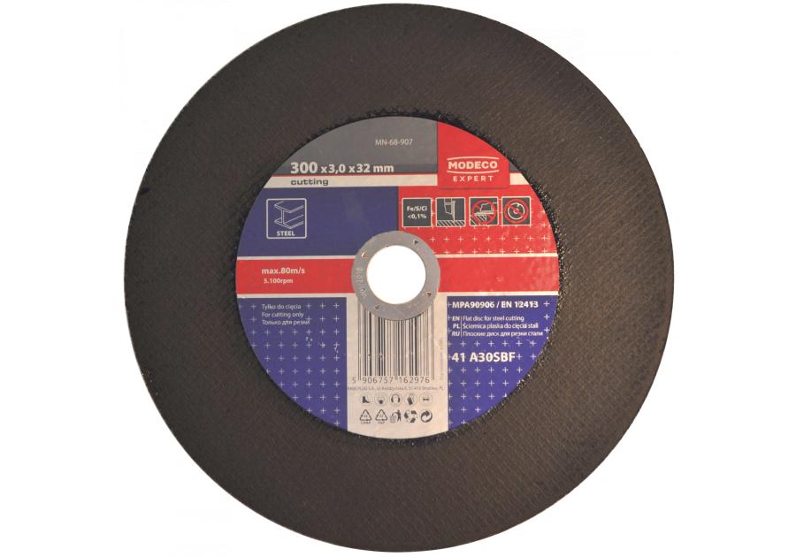 Zdjęcie: Ściernica do cięcia metalu 300x3,0x32 mm płaska 5 szt. RAWLPLUG