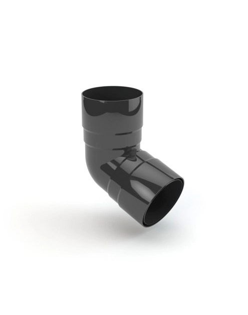 Zdjęcie: Kolano rury spustowej 90 mm grafitowe GAMRAT