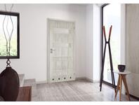 Zdjęcie: Drzwi wewnętrzne 70 cm Milano prawe 2/4 dąb srebrny lakiewrowany VOSTER