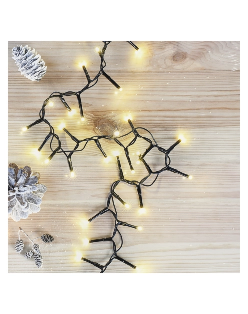 Zdjęcie: Lampki choinkowe LED Classic Cluster, jeżyk, 400 LED 8 m, ciepła biel, IP44 EMOS