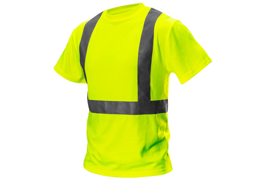 Zdjęcie: T-shirt ostrzegawczy, żółty, rozmiar L NEO