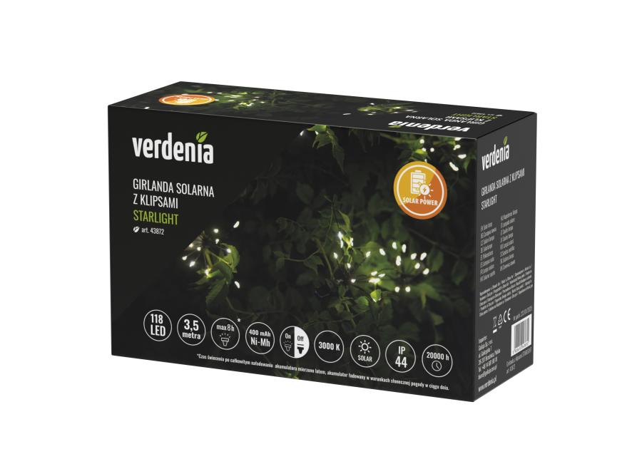 Zdjęcie: Girlanda solarna z klipsami Starlight VERDENIA