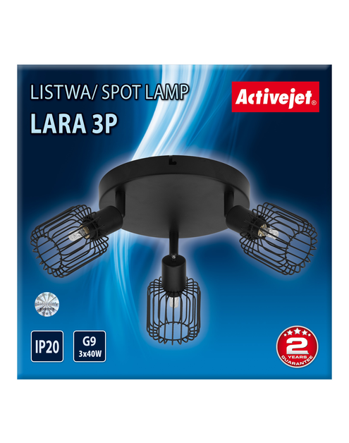 Zdjęcie: Listwa aje-lara 3p g9 3x40w ACTION