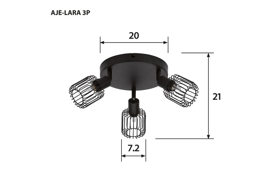 Zdjęcie: Listwa aje-lara 3p g9 3x40w ACTION