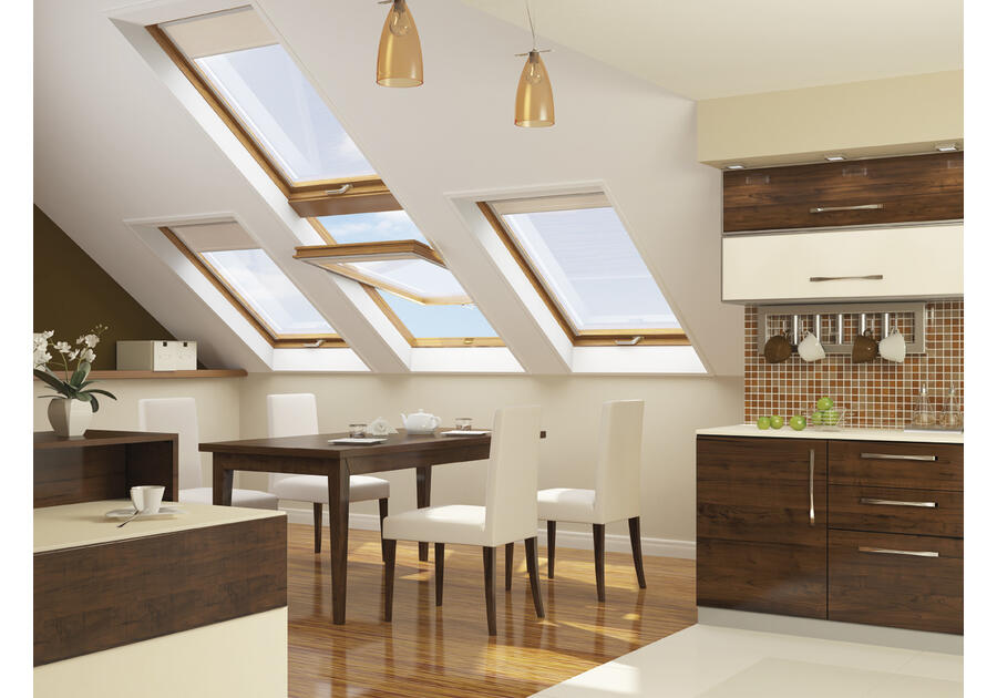 Zdjęcie: Okno dachowe 78x118 cm PTP-V/GO U3 FAKRO