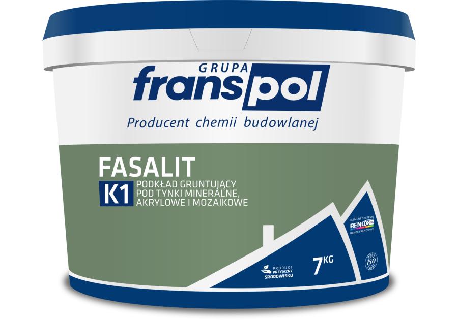 Zdjęcie: Podkład gruntujący Fasalit K1 7 kg FRANS-POL
