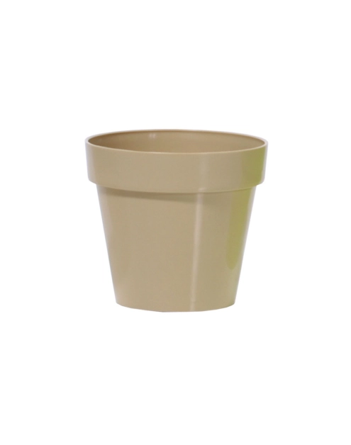 Zdjęcie: Doniczka Cube Shine kawa 11 cm PROSPERPLAST