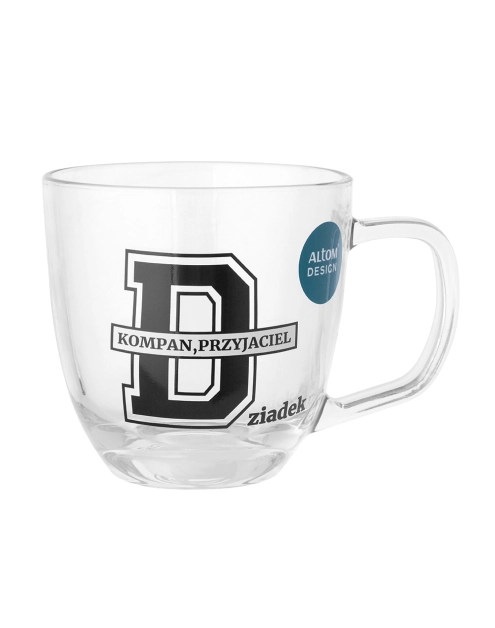 Zdjęcie: Kubek Oslo 420 ml dekoracja D jak Dziadek 1 ALTOM DESIGN