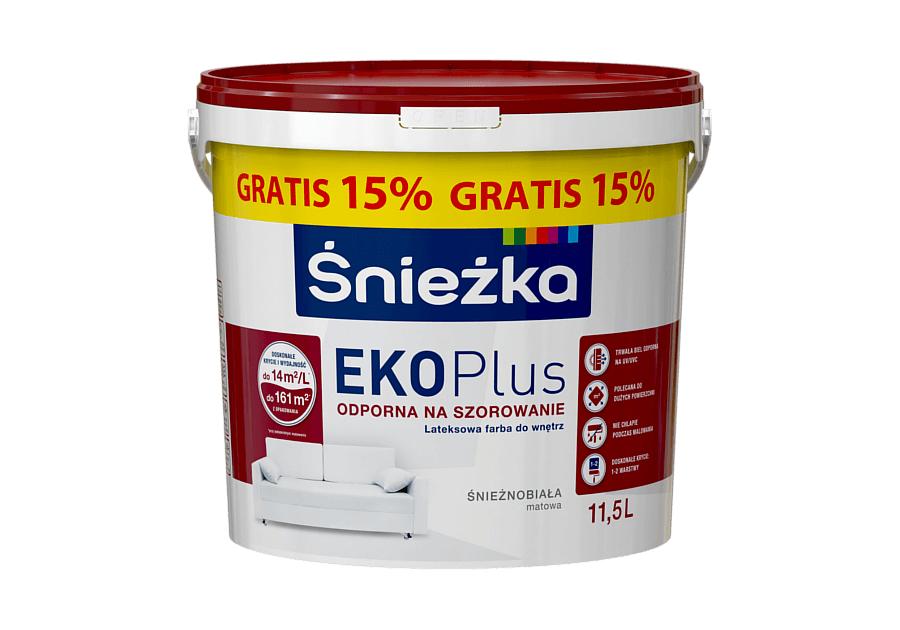 Zdjęcie: Farba Eko plus 11,5 L ŚNIEŻKA