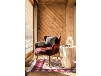 Zdjęcie: Dywan Kilim 80x150 cm bordo romby MULTI-DECOR